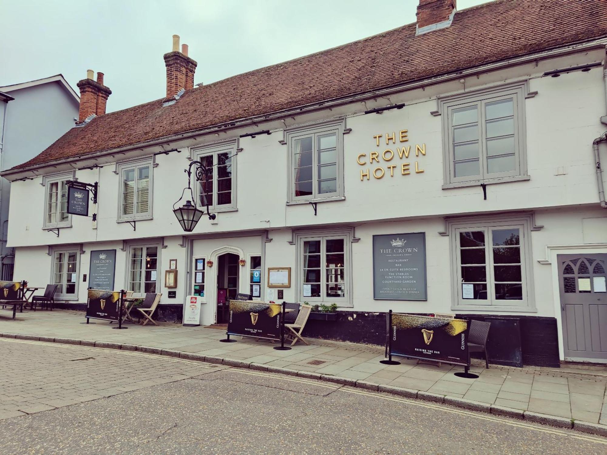 The Crown Hotel Framlingham Exterior photo